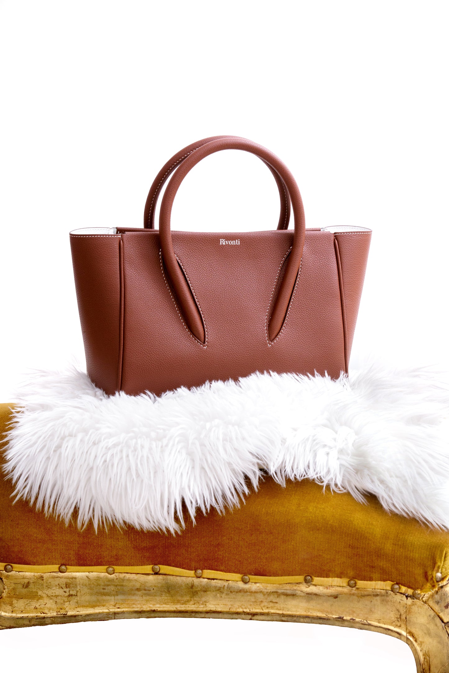 No.1 Tote Medium – Cognac