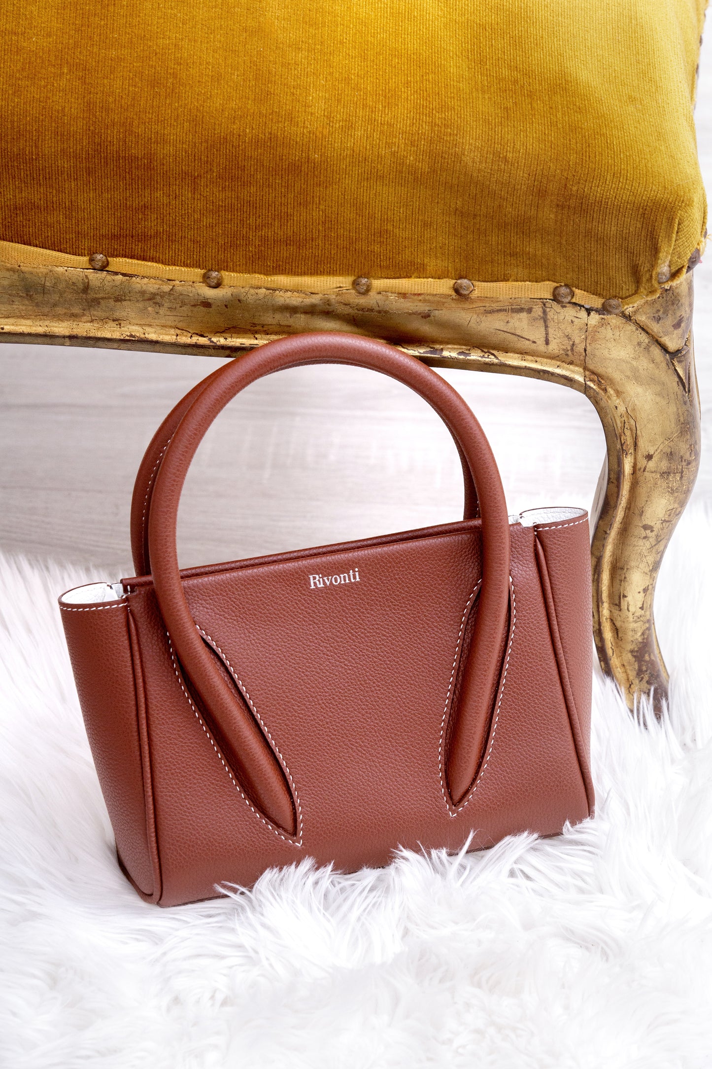 No.1 Tote Small - Cognac